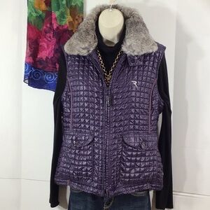 Chervo purple Pro Therm quilted vest 8
